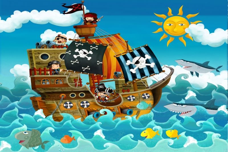 La vida de los piratas