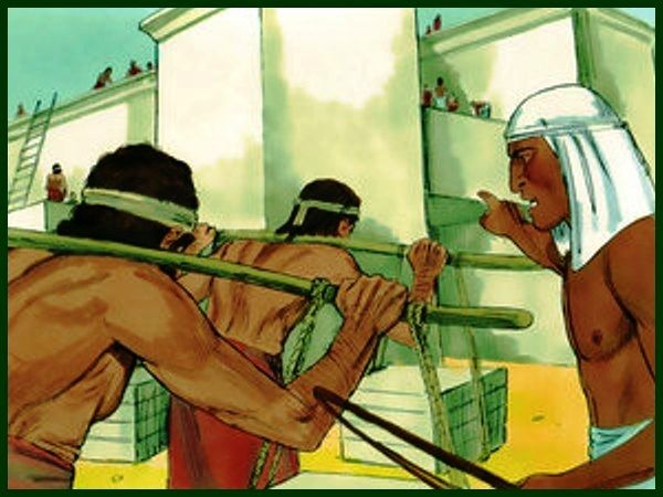 EX 1 : 9 vennero imposti loro dei sovrintendenti ai lavori forzati