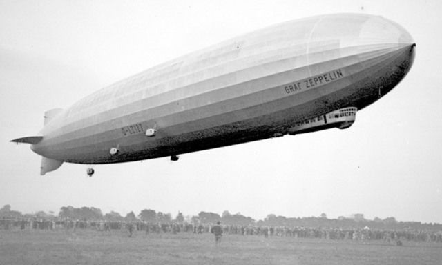 Dirigibles: Zeppelin IGM Alemania desastre de Hindenburg 1937