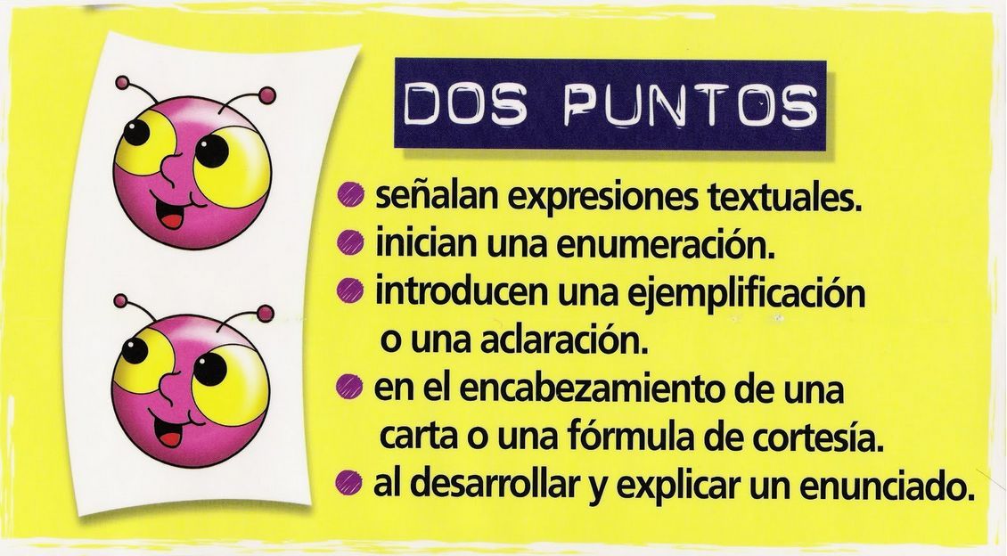 Uso correcto de los signos de puntuación