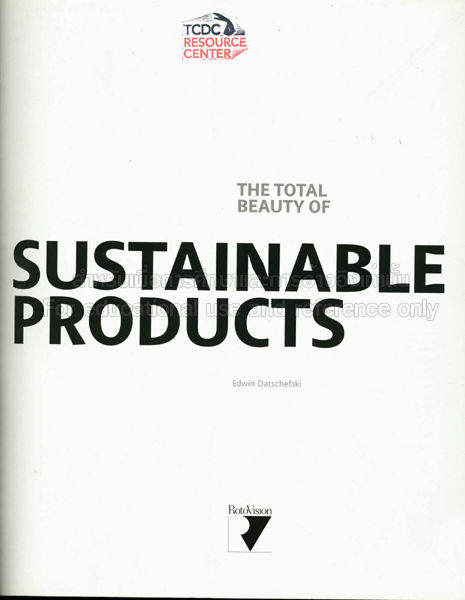 What are the five factors making up product sustainability in 'The Total Beauty of Sustainable Products'?