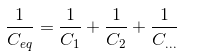 Associação em serie de capacitores