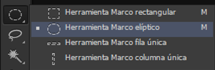 Herramienta marco elíptico (M)