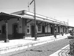 Aquí venían los trenes para legar personas