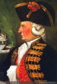 AMBROSIO O'HIGGINS Gobernador de Chile entre 1788 y 1796