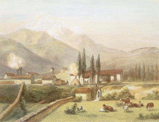 Hacienda -Unidad economica de multiples facetas - La hacienda se fue conformando en una segunda etapa económica del período colonial