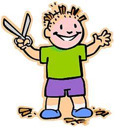'I cut my hair.' 'I have my hair cut.' // 'Corté mi pelo'. 'Tengo mi corte de pelo'.
