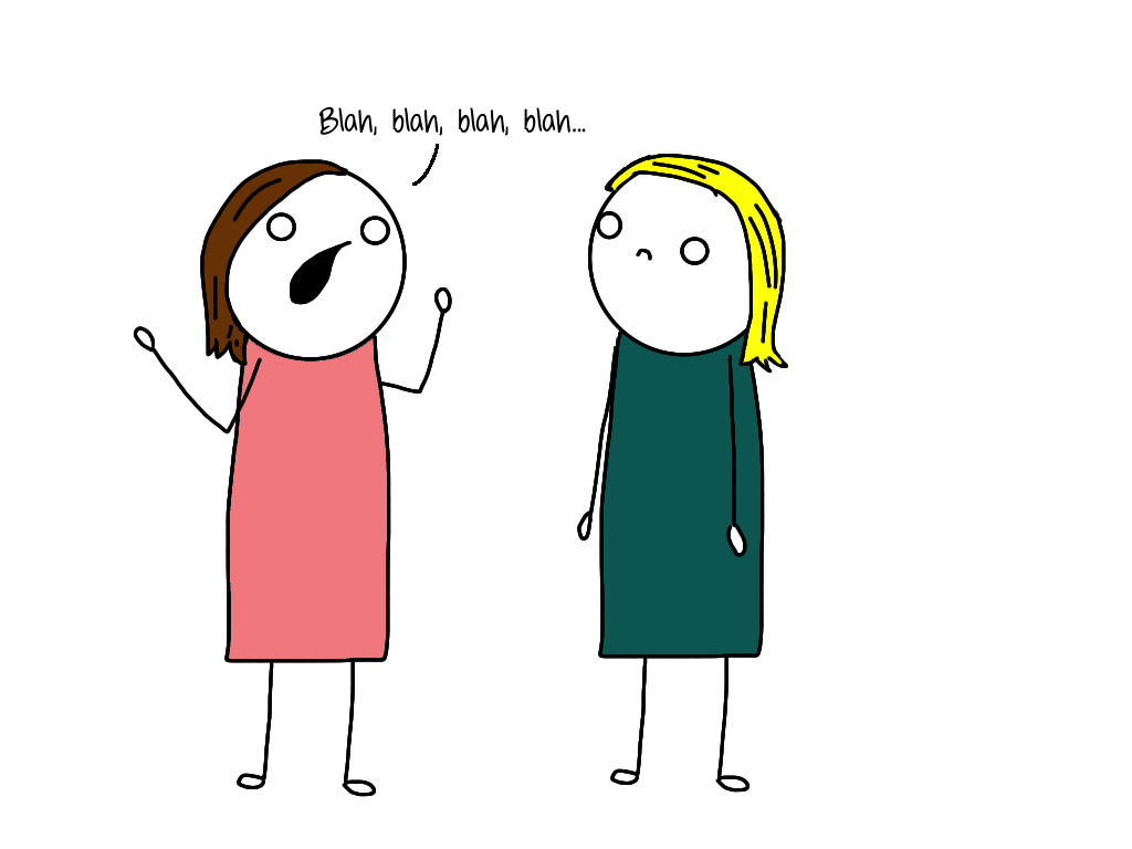 You say something You tell someone something // Digo algo Decirle a alguien algo