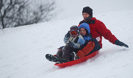 sledding