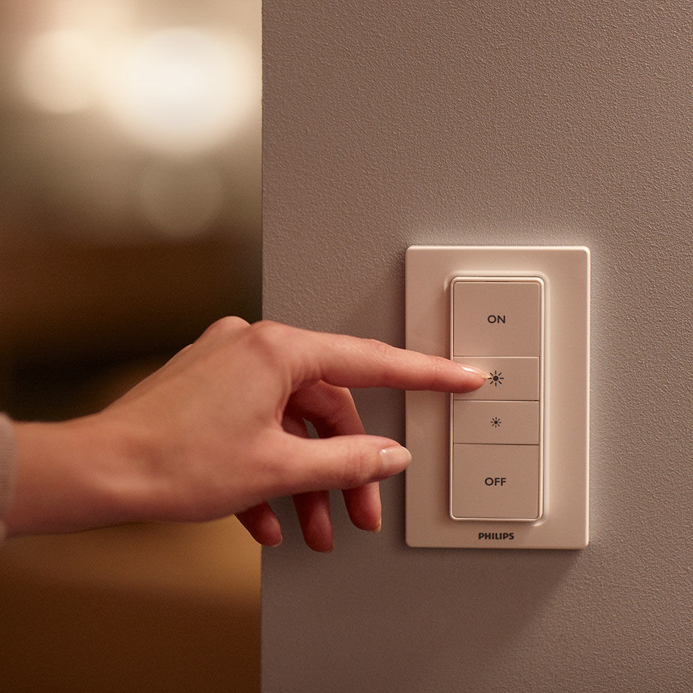 If you press that button, the light comes on.