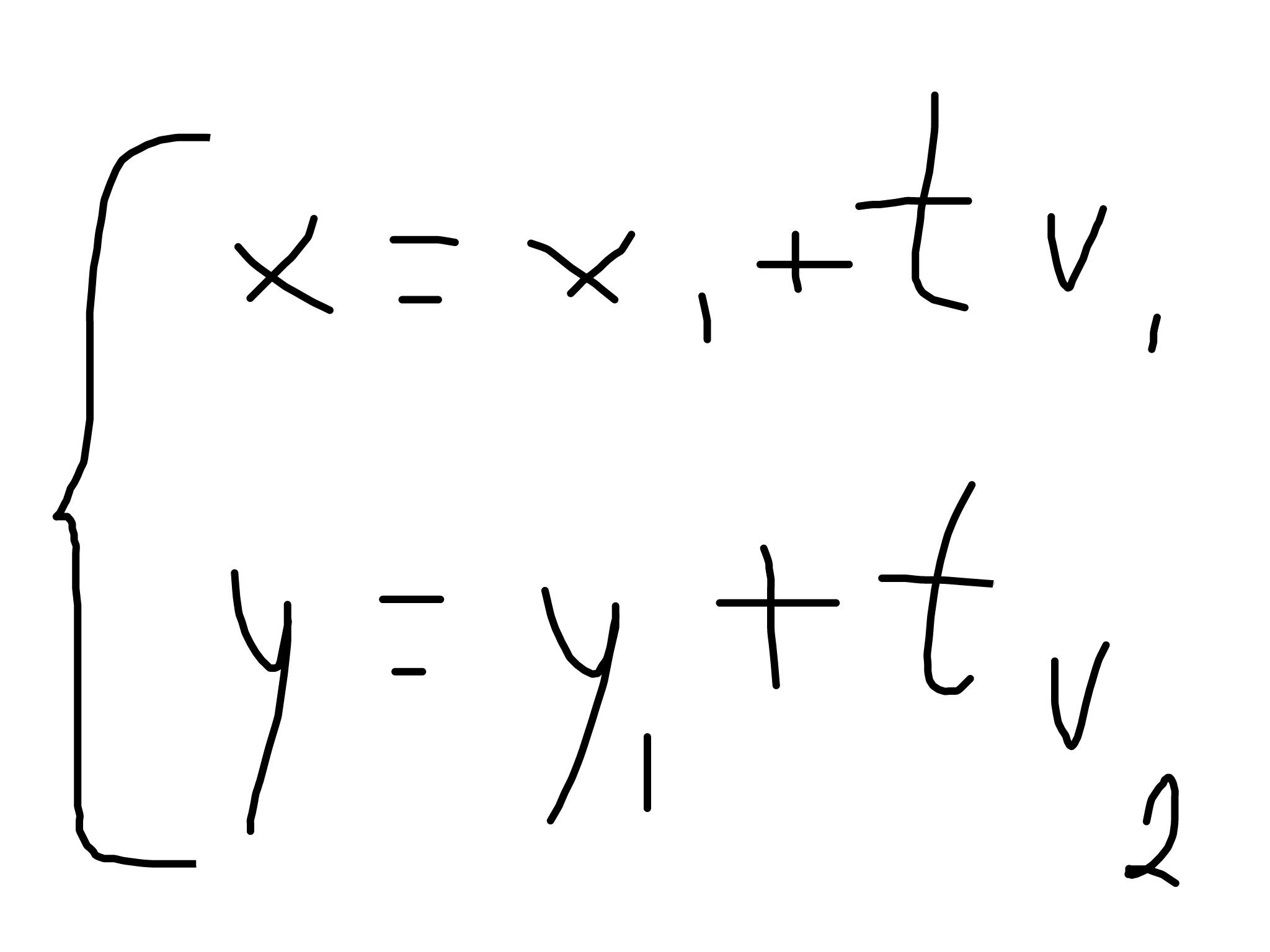 Vectores y rectas en el plano