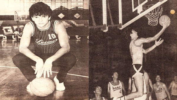 Le gustaba el deporte a tal extremo que su padre no lo dejaba jugar porque el tenia que cantar, a pesar de todo se destaco en el balonces...