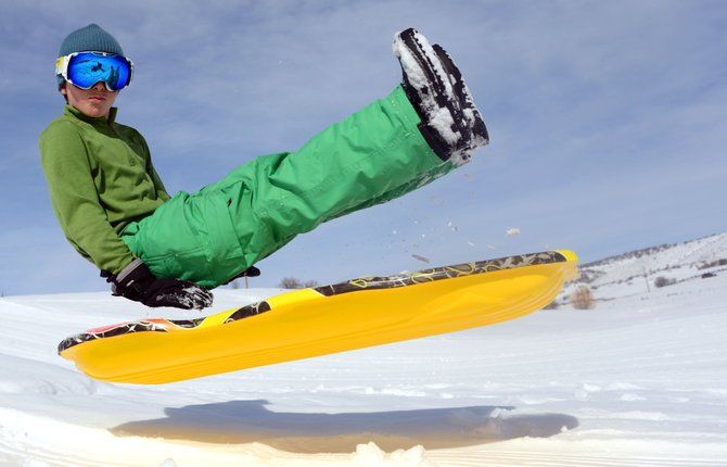 sledding