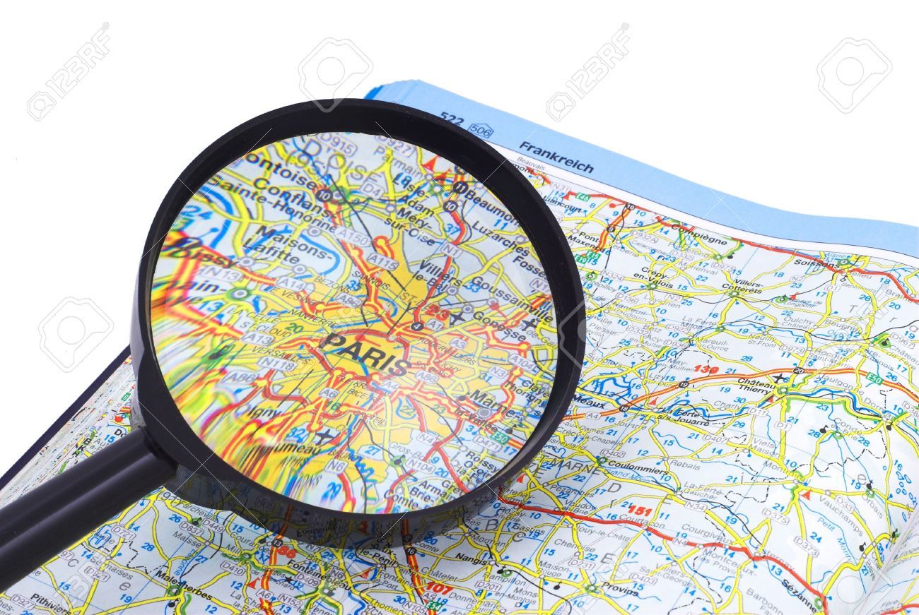 If we had looked at the map we wouldn't be lost.