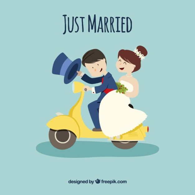 They have just got married