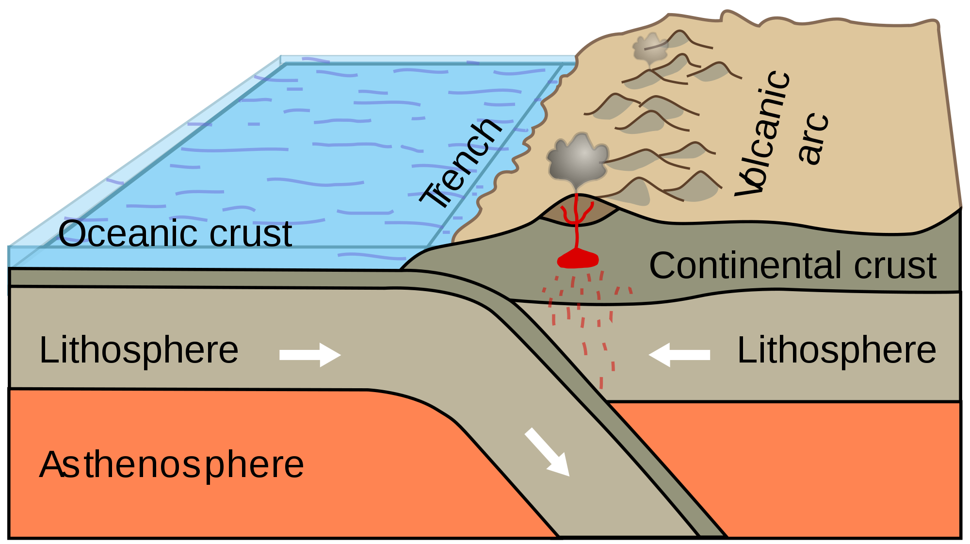 Types of plate margin