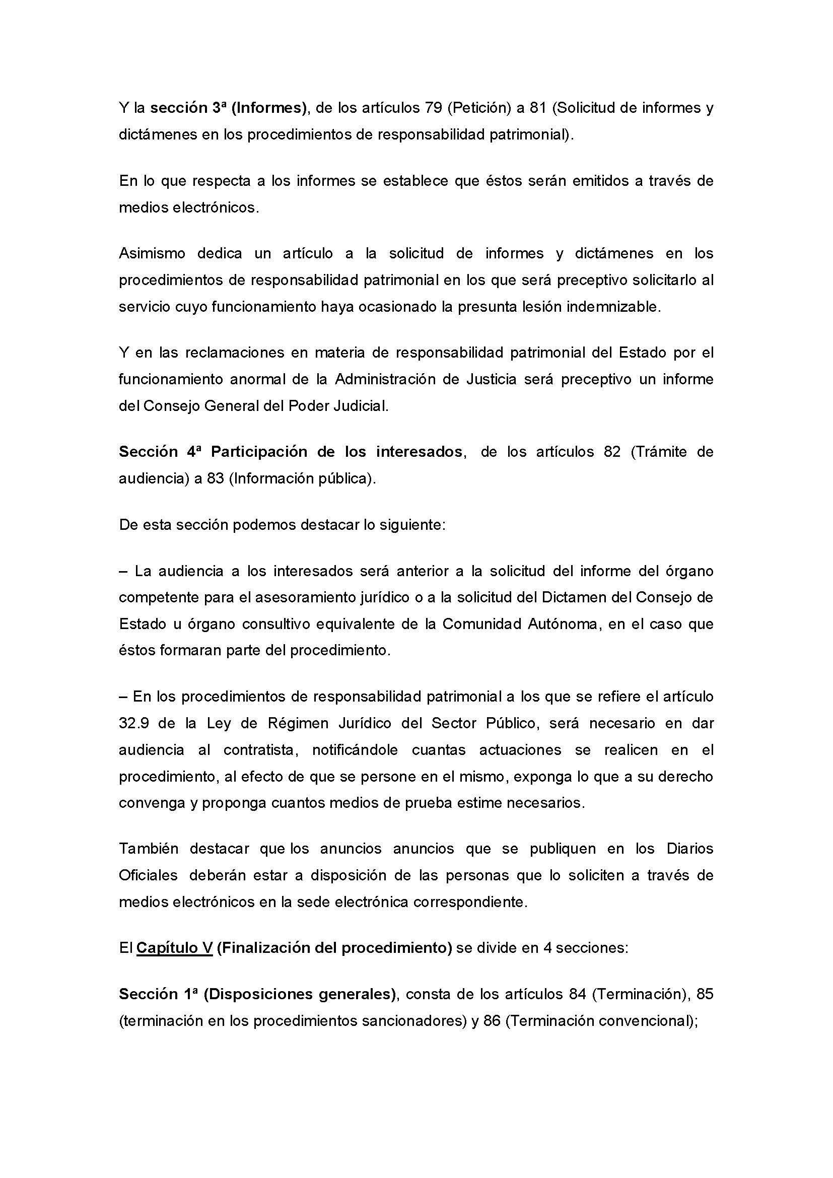 RESUMEN ACTOS ADMINISTRATIVOS (LEY 39/2015, DE 1 DE OCTUBRE)