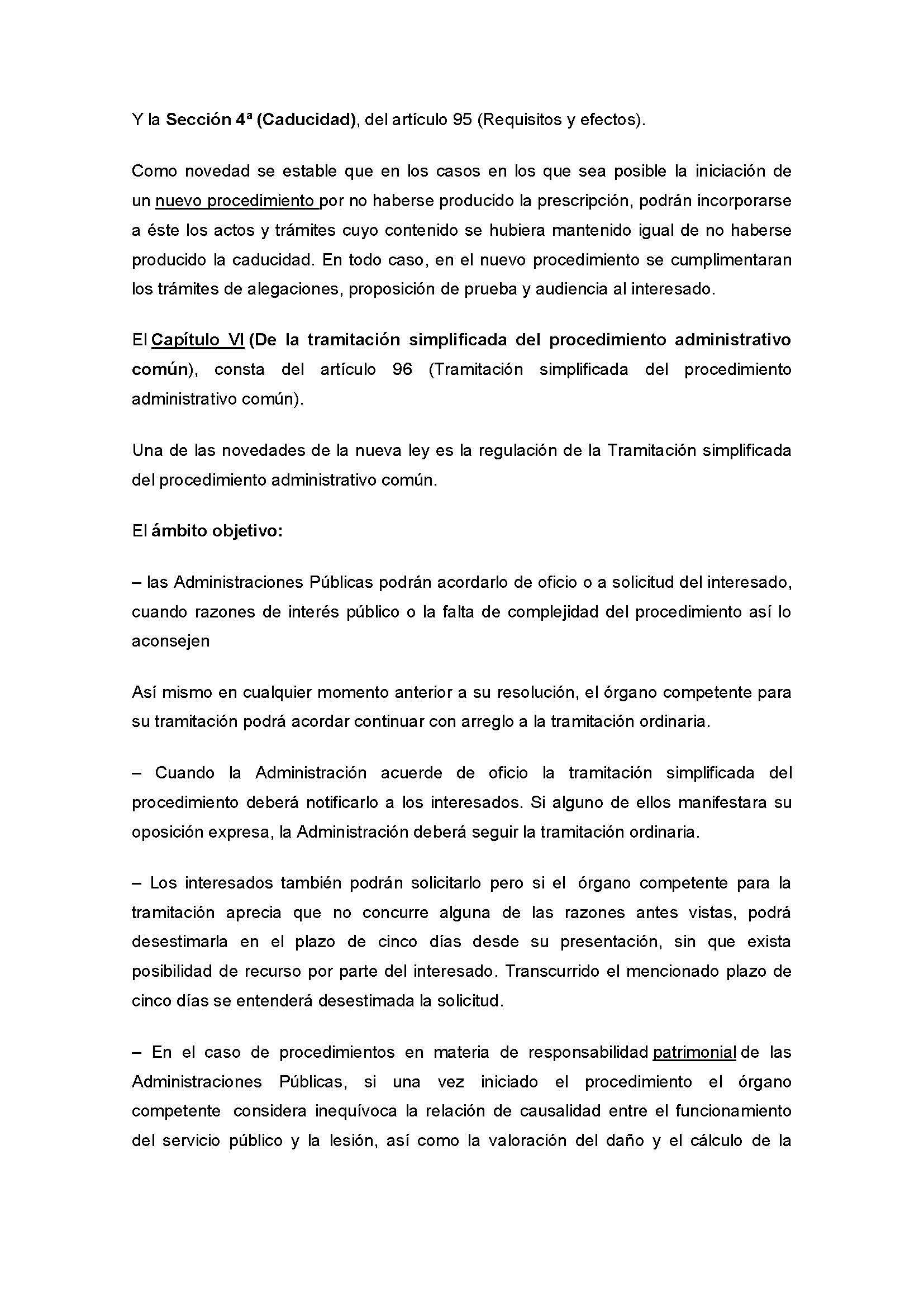 RESUMEN ACTOS ADMINISTRATIVOS (LEY 39/2015, DE 1 DE OCTUBRE)