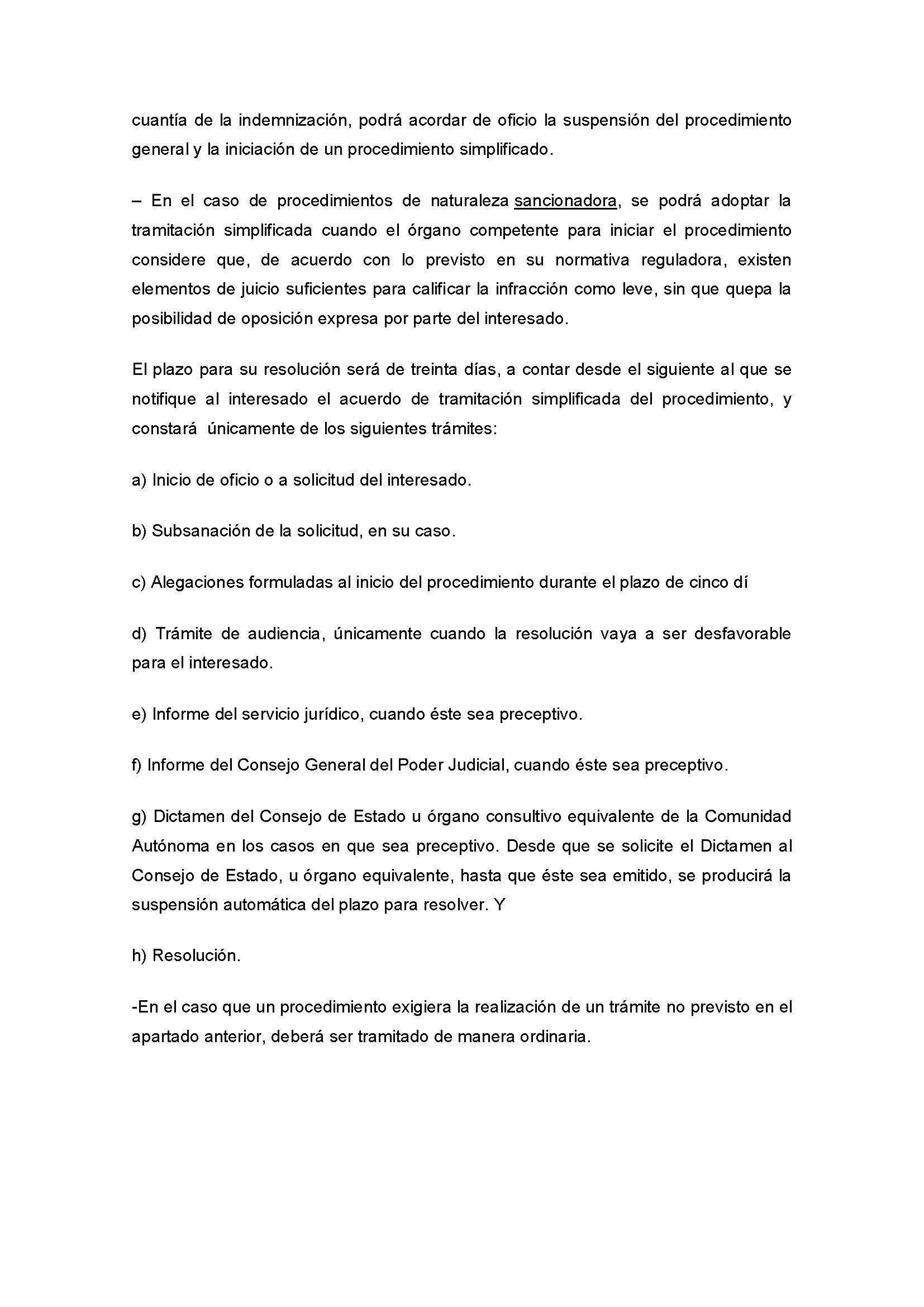 RESUMEN ACTOS ADMINISTRATIVOS (LEY 39/2015, DE 1 DE OCTUBRE)
