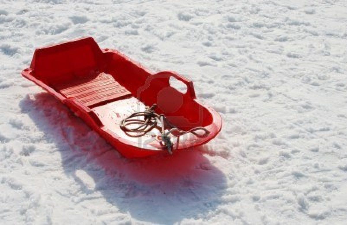 sledding