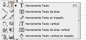 Herramienta de texto (T)