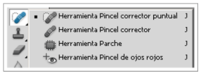 Herramienta parche (J)