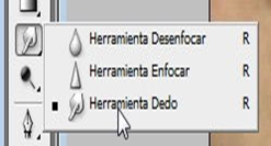Herramienta dedo