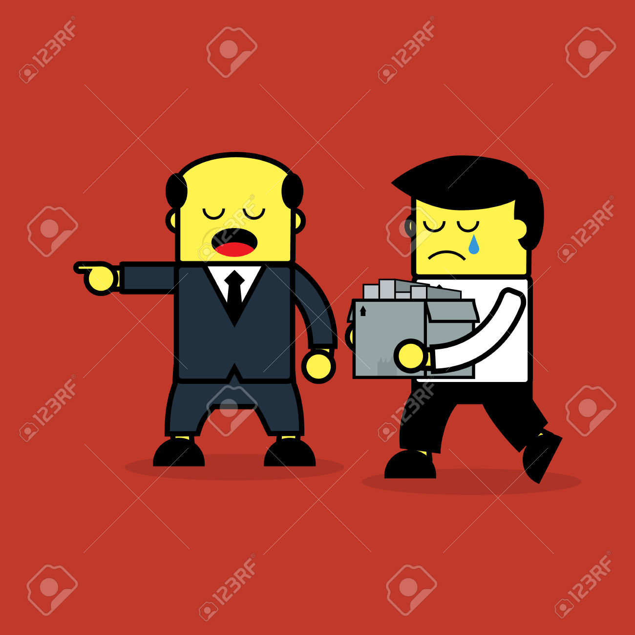 To remove from service or from a position at work