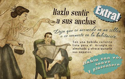 Afortunadamente ahora se sienten ambos a sus anchas y mira por donde que cómodos están tomando café.