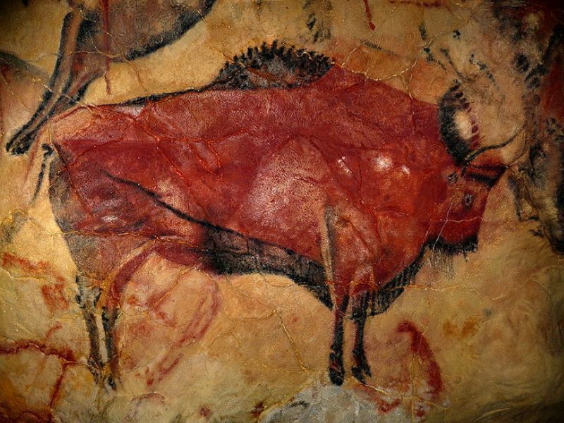 ¿Cuáles son las dos principales cuevas del arte paleolítico en pinturas rupestres?