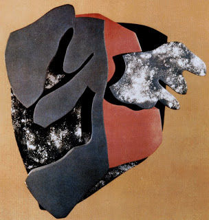 02. Hans Arp. Retrato de Tristan Tzara. 1916.