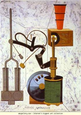 08. Francis Picabia. Parade Amoureuse. 1917-1918.