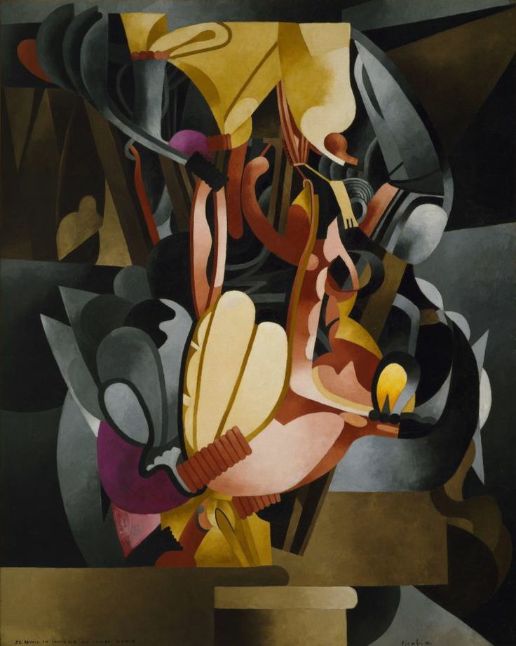09. Francis Picabia. Veo otra vez en el recuerdo a mi querida Udnie. 1914.