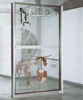 12. Marcel Duchamp. La novia desnudada por sus pretendientes al alimón. 1915-1923.