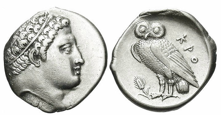 Los dracmas eran monedas que utilizaban los atenienses