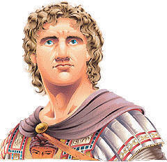 Alejando Magno fue el rey de Macedonia desde 336 a. C. hasta su muerte.