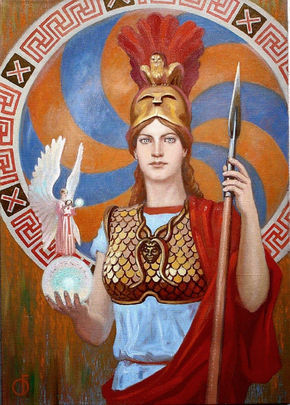 Es hija de Zeus y de Metis.