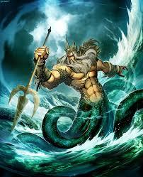 Poseidon es el dios de el mar y es uno de los titanes