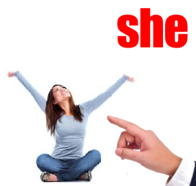 español ingles Ella She