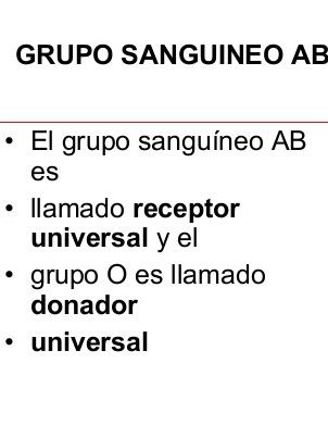 DADOR UNIVERSAL (peude donar a cualquier grupo): TIPO 0