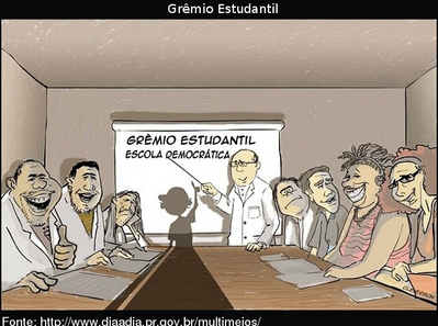 O aluno sempre na sombra de pais e professores. Será que a democracia existe mesmo para toda a comunidade?