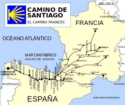 14.- ¿Qué fue el Camino de Santiago?