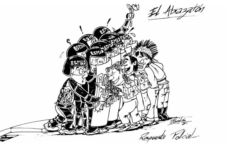 USO DE LA FUERZA Y ARMAS NO LETALES EN LA POLICÍA NACIONAL