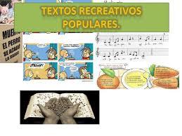 Son aquellos que tienen la particularidad de ser anonimos; son textos que se elaboran y circulan de manera colectiva.