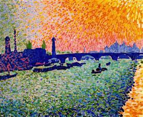 09. André Derain. El puente de Waterloo. 1906