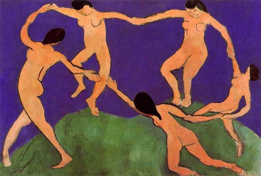 13. Henri Matisse. La Danza. 1909.