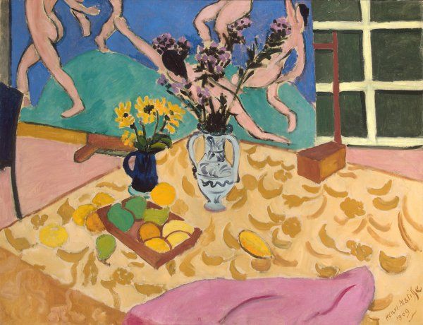 14. Henri Matisse. Bodegón con la Danza. 1909.