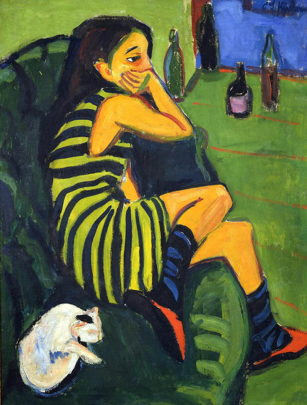 17. Ernst Ludwig Kirchner. Marcela. 1910