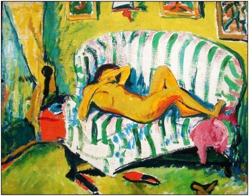 20. Ernst Ludwing Kirchner. Escenas de calle en Berlín. 1913.