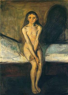 31. Edward Munch. Pubertad. 1895.